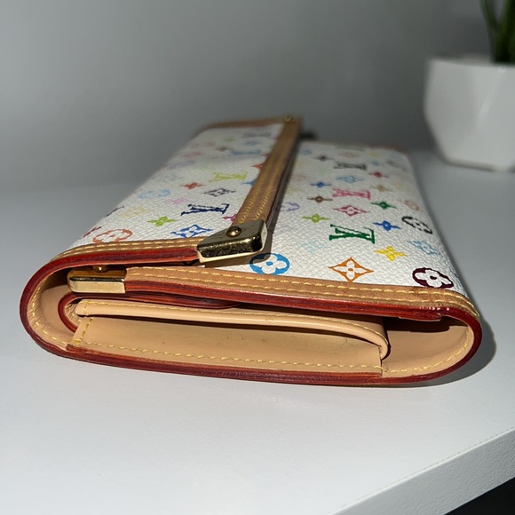 Louis Vuitton × Murakami Limited Edition Monogram Multicolor Porte Tresor Wallet - Picture 8 of 13